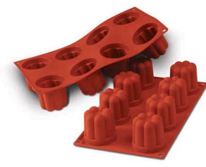 Silikonski kalup 8 BAVARESE fi57x57mm