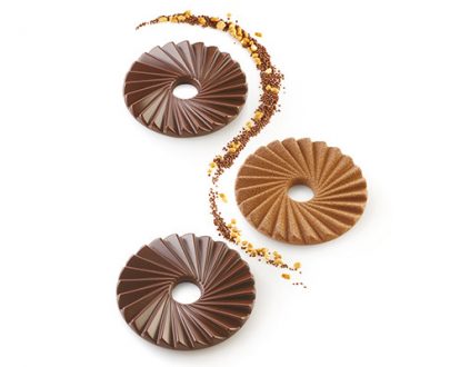 Silikonski kalup PLISSE 23 - h8mm, Ø75mm