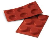 Silikonski kalup SF046 6 FLAN MOULD fi70mm H17mm