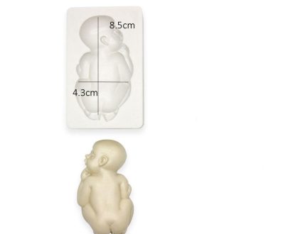 Silikonski kalup spavajuća beba