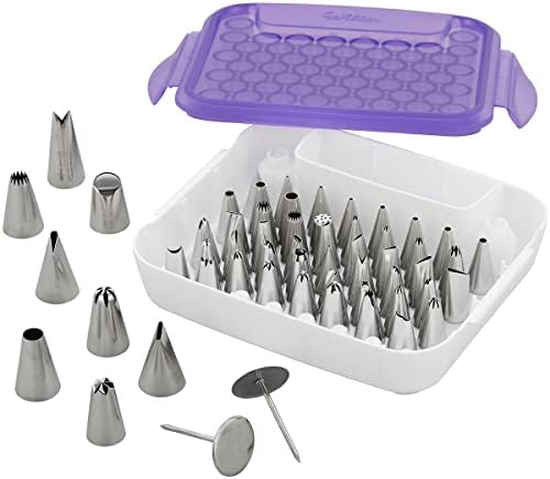 Wilton - Set Di 28 Punte Per Decorazione Torte Deluxe - Sac A Poche Accessori