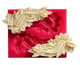 Silikonski kalup cvijetna bordura 7,5x4cm