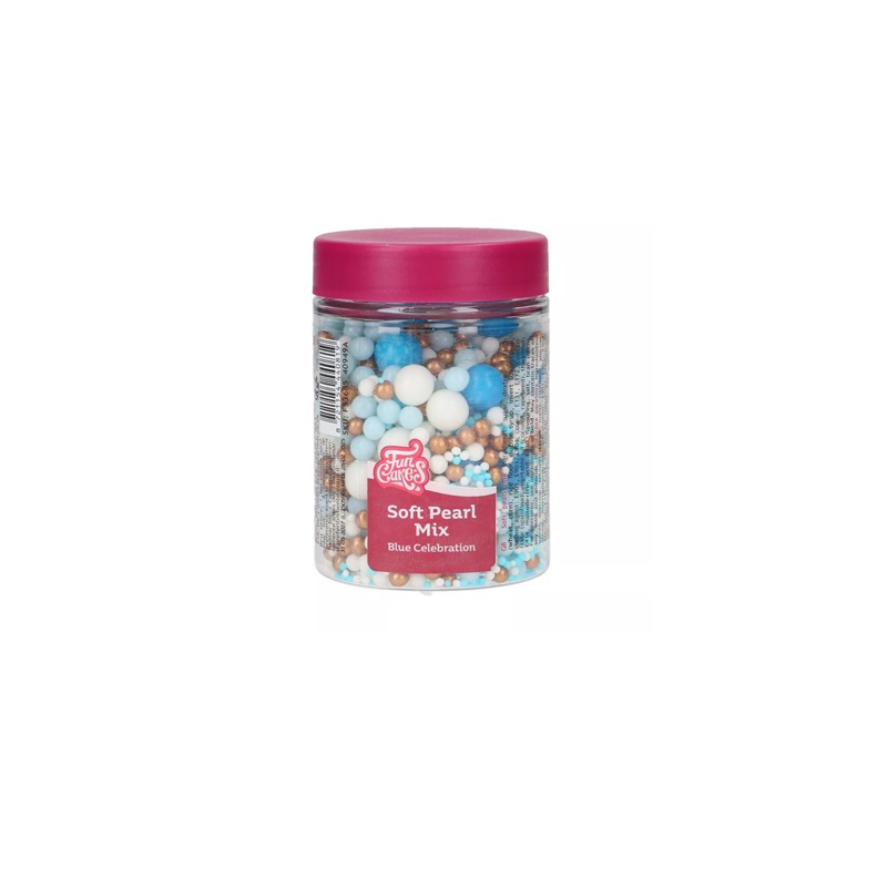 Soft Pearls Mix - Blue Celebration 80g