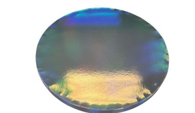 Cake Board MIRROR Silver fi25cm h2cm