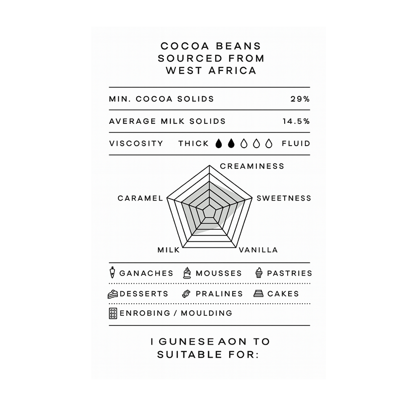 VELICHE Bijela Čokolada 29% 500g - Slika 2