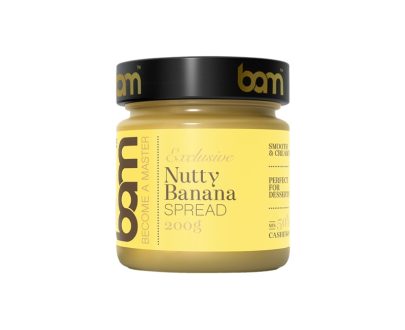 BAM Nutty banana, namaz od indijskih oraščića i banane 200g
