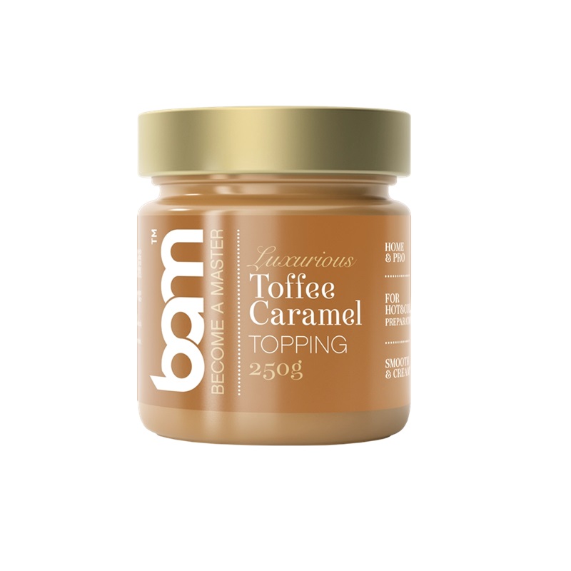 BAM preljev Toffee karamel 250g